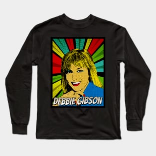 Debbie Gibson Pop Art Design // Fan Art Long Sleeve T-Shirt